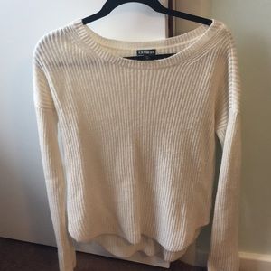 Express White Sweater
